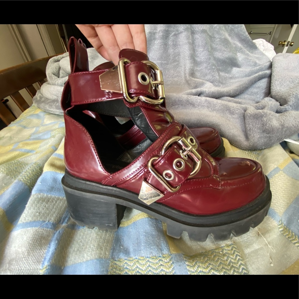 Craven Lo Jeffery Campbell cut out combat boot